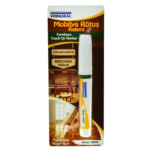 VODASEAL MOBİLYA RÖTÜŞ KALEMİ BEYAZ MRK10