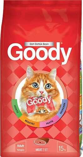 GOODY 15 KG KEDİ MAMASI ETLİ