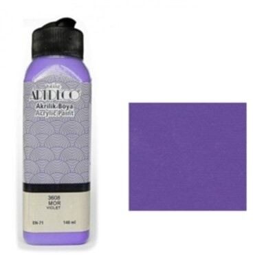 ARTDECO AKRİLİK BOYA 140 ML MOR 3608