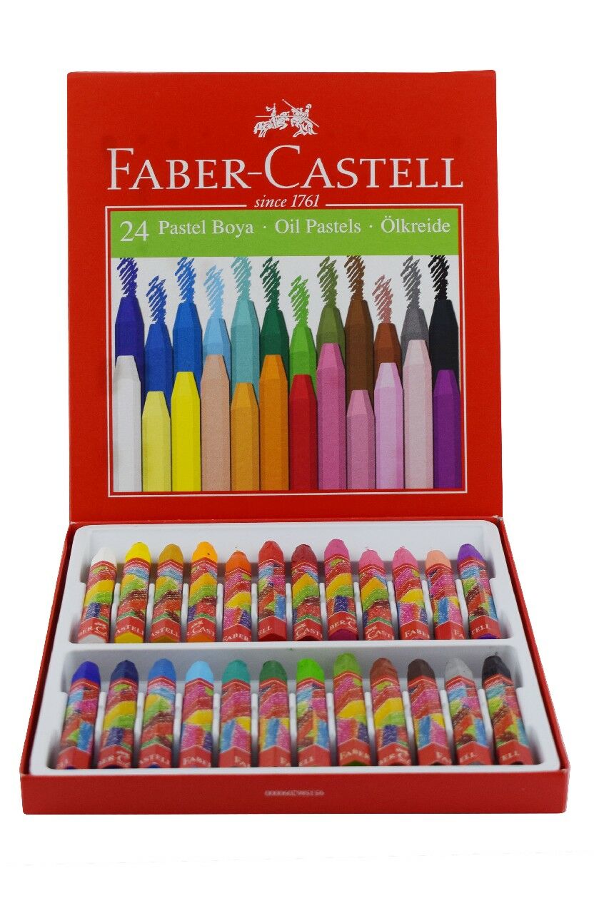 FABER CASTELL REDLİNE KARTON KUTU PASTEL BOYA 24 LÜ