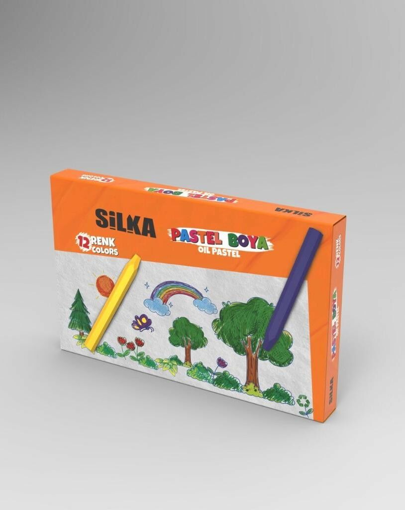 SİLKA PASTEL BOYA 12 Lİ P.HS12-12