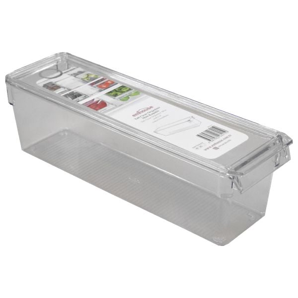 EMHOUSE TALL CLEAR ORGANİZER MİNİ KAPAKLI EP-615