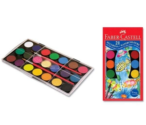 FABER CASTEL BÜYÜK SULUBOYA 21 Lİ