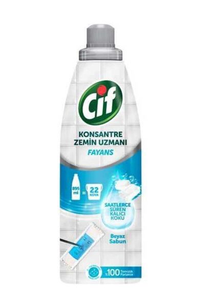 CİF KONS. ZEMİN UZM. 895 ML FAYANS BEYAZ SABUN