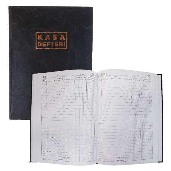 GÜLPAŞ KASA DEFTERİ 160 LI 20x28 SUNİ DERİ 718