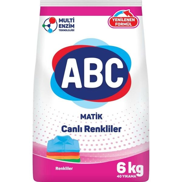 ABC MATİK 6 KG COLOR