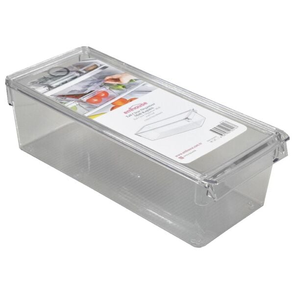 EMHOUSE TALL CLEAR ORGANİZER MİDİ KAPAKLI EP-616
