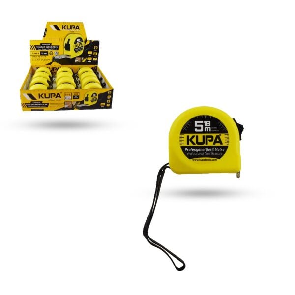 KUPA SARI ŞERİT METRE 5*19 KUP8001