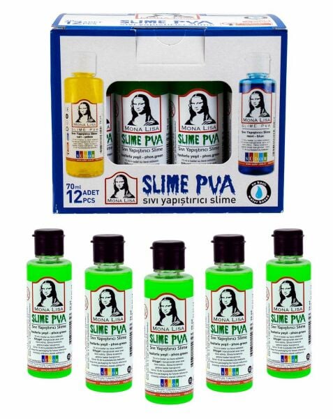 SÜDOR SIVI SLİME YAPIŞTIRICI 70 ML NEON YEŞİL SL01-14
