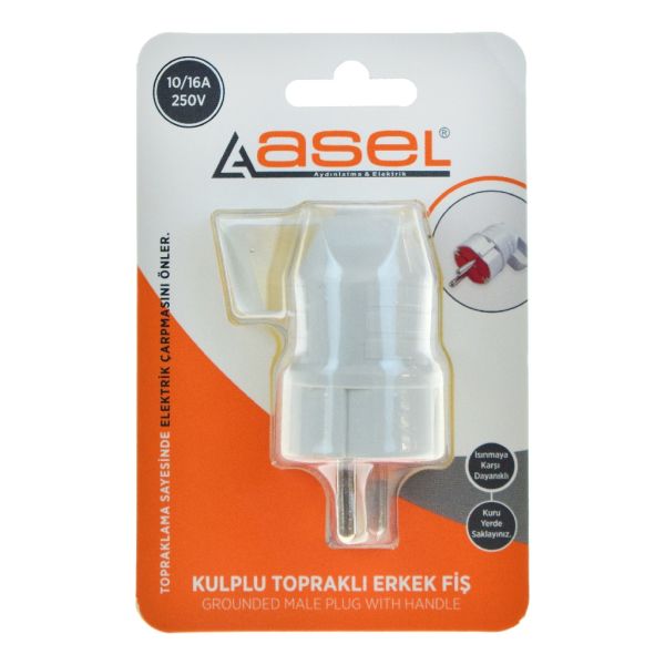 ASEL KULPLU TOPRAKLI ERKEK FİŞ VAKUMLU 400 04050