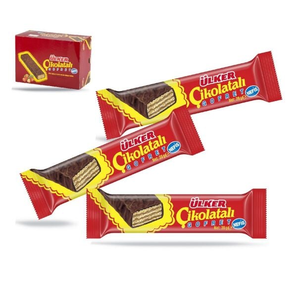 ÜLKER ÇİKOLATALI GOFRET 36GR