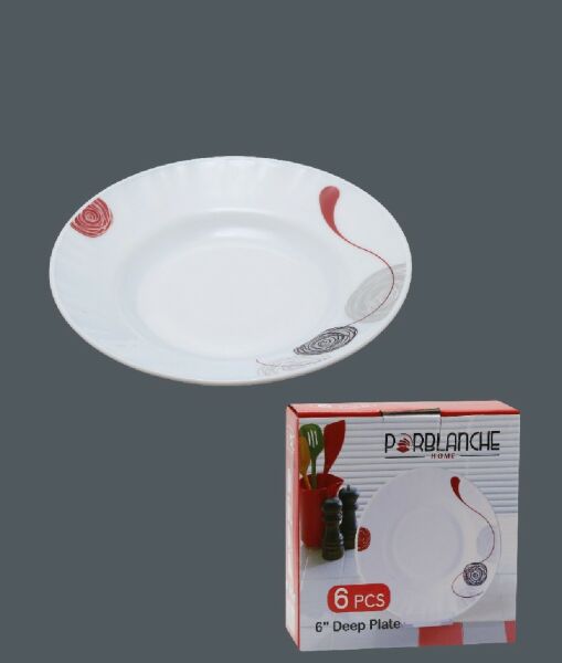 PORBLANCHE ARKOPAL YEMEK TABAK 6LI NO:7