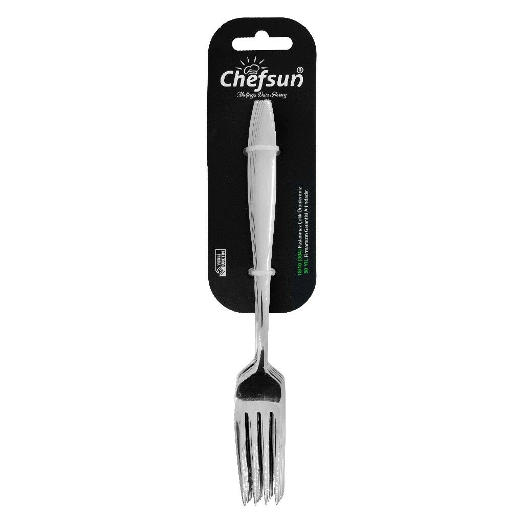 CHEFSUN ARES YEMEK ÇATAL 6 LI