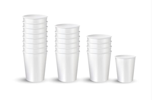 NİCEPLAST KÖPÜK BARDAK 150 ML 40 LI 11240