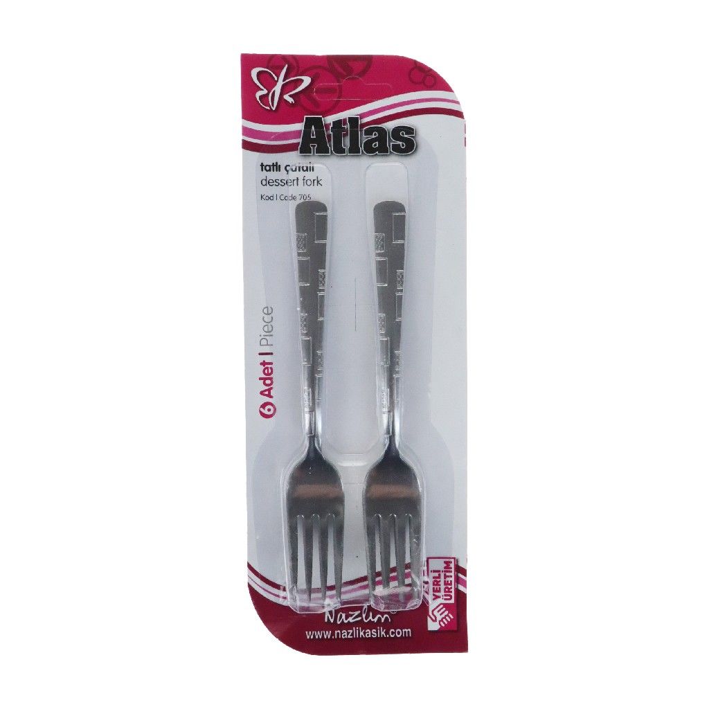 ATLAS 6 LI VAKUMLU TATLI ÇATALI 785