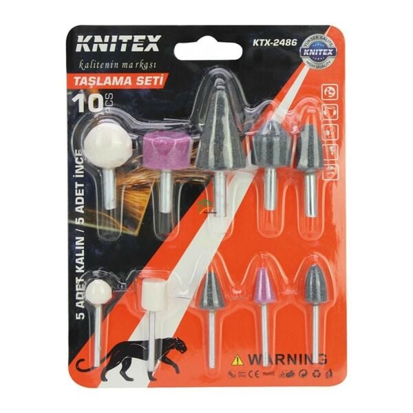 KNITEX D-9 AVUÇ TAŞLAMA 10 PCS SET KTX-2486