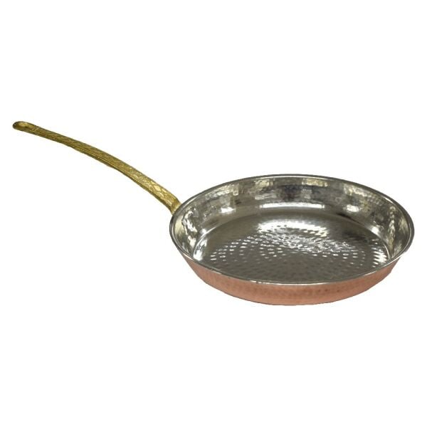 TÜRKMEN BAKIR TAVA 20 CM 0014