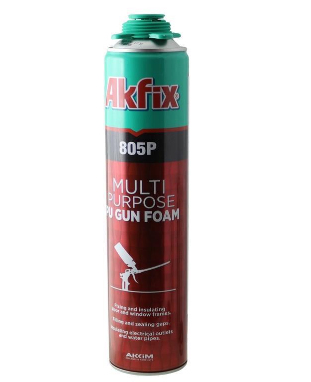 AKFİX 805P PU TABANCALI KÖPÜK 750ML FA001