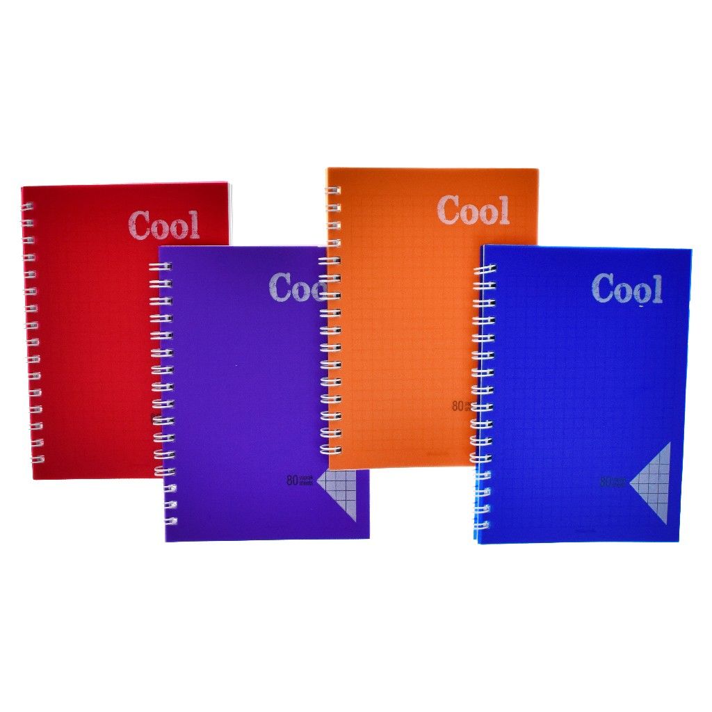 K.COLOR A6 80 YP. KARELİ SPİRALLİ COOL DEFTER 321682-99