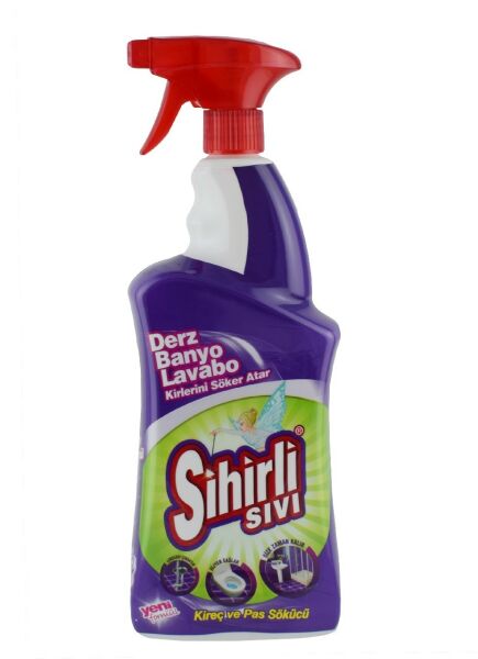 SİHİRLİ SIVI 750 ML SPREY KİREÇ VE PAS SÖKÜCÜ