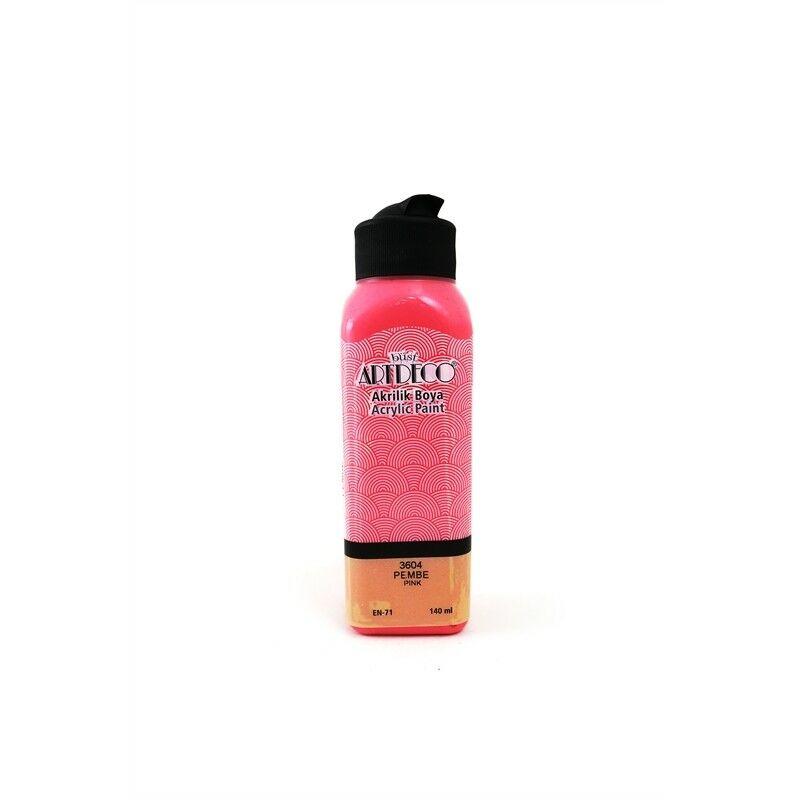 ARTDECO AKRİLİK BOYA 140 ML PEMBE 3604