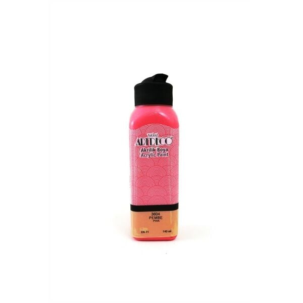 ARTDECO AKRİLİK BOYA 140 ML PEMBE 3604