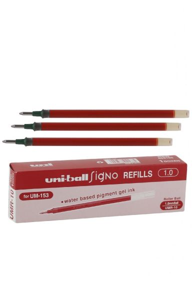 UNİBALL SİGNO KALEM İÇİ KIRMIZI UMR-10