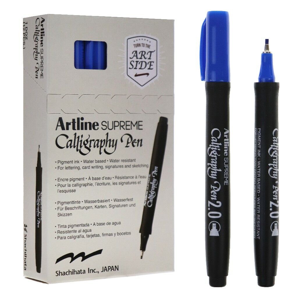 ARTLINE SUPREME CALLIGRAPHY KALEMİ 2,0 MAVİ 242