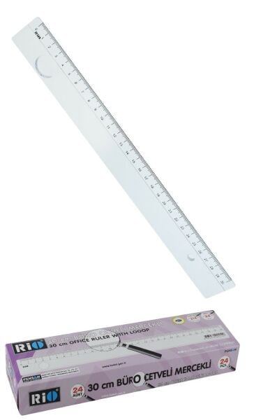 RİO MERCEK CETVEL 30 CM