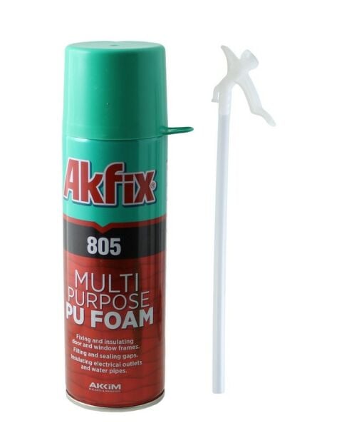 AKFİX 805 PU PİPETLİ KÖPÜK 300ML FA013