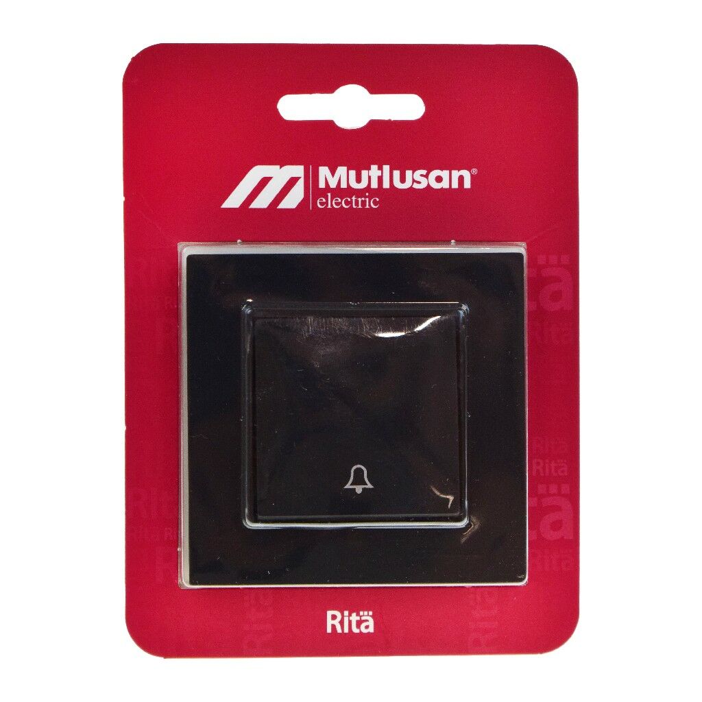 MUTLUSAN RİTA ZİL ANAHTARI VİDALI SİYAH