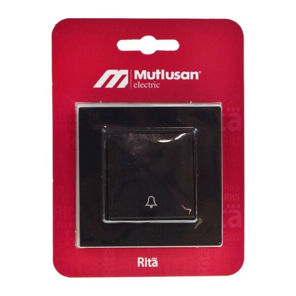 MUTLUSAN RİTA ZİL ANAHTARI VİDALI SİYAH