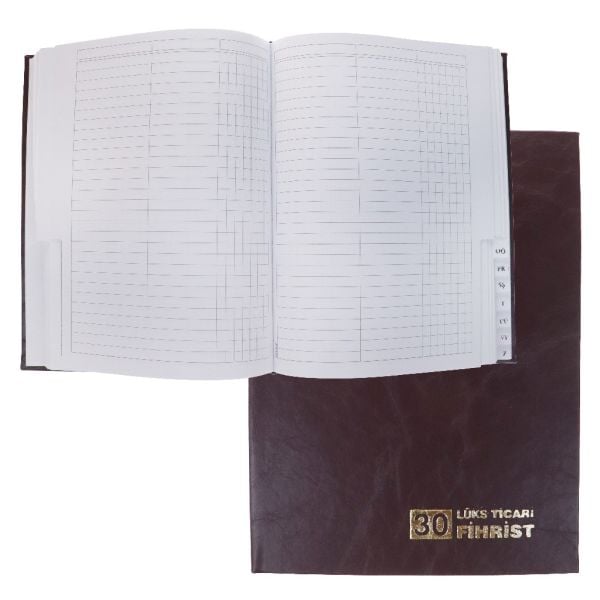 GÜLPAŞ TİCARİ FİHRİST 30 LU 20x28 SUNİ DERİ KAPAK 177