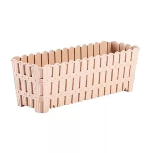 VİOLET BAMBU BALKON SAKSI 30CM 1055