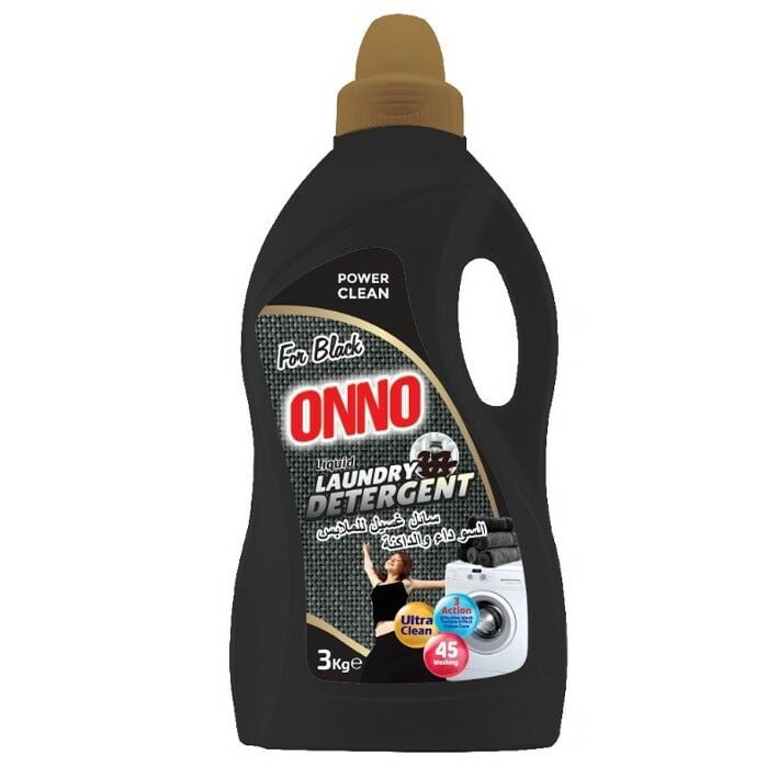 ONNO SIVI ÇAMAŞIR DETERJANI 2,7 LT SİYAH