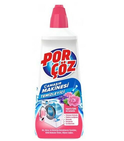PORÇÖZ 400 ML ÇAMAŞIR MAKİNA TEMİZLEYİCİ GÜL-LAVANTA
