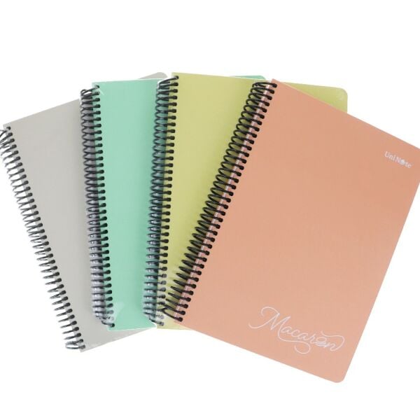 ÇINAR MACARON SERT KAPAK 17*24 120 YP KARELİ DEFTER 55175