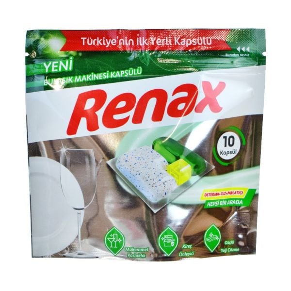 RENAX BULAŞIK MAKİNE TABLETİ 10LU