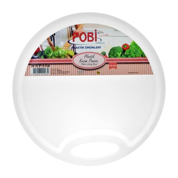 POBİ PLASTİK YUVARLAK KESİM PANOSU PB-065