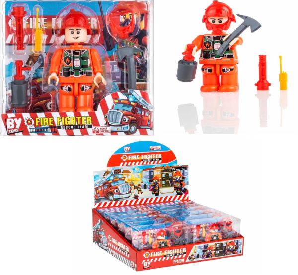 BYR PVC KUTULU İTFAİYE LEGO SET 602