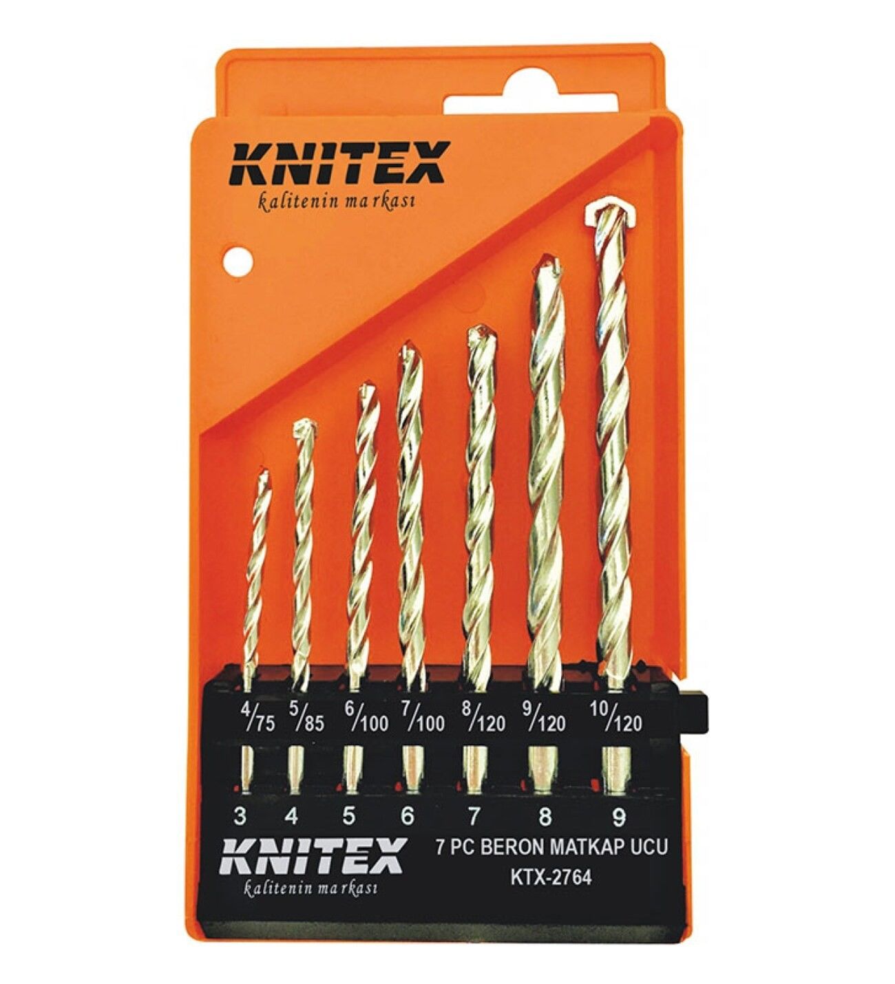 KNITEX D-9 MATKAP UCU BETON 7 PCS KTX-2764