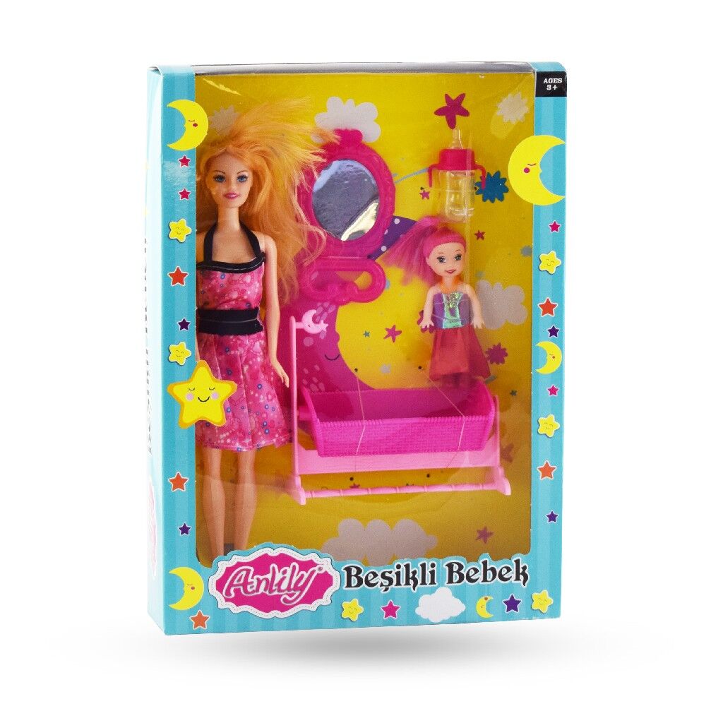 OYD ANLILY KUTULU BEŞİKLİ BEBEK OYD-02411