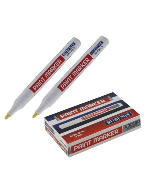 RUBENİS KESİK UÇ PERMANENT MARKOR SİYAH RPM-80/B