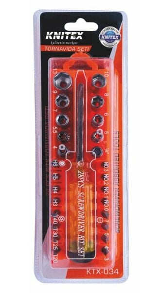 KNITEX A-2  28 PCS BİTS SET TAKIMI KTX-034