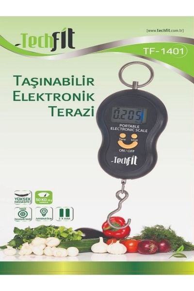 TECHFİT TF-1401 DİJİTAL EL TERAZİSİ