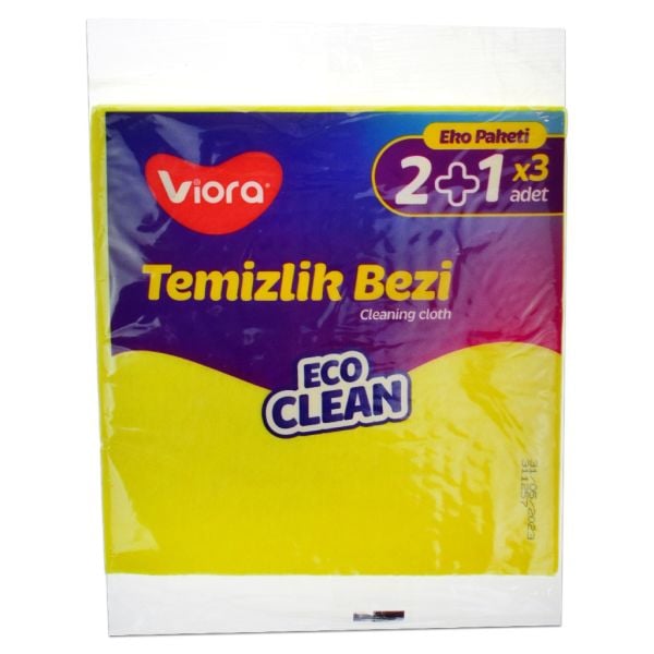 VİORA TEMİZLİK BEZİ 3 LÜ VRP-318
