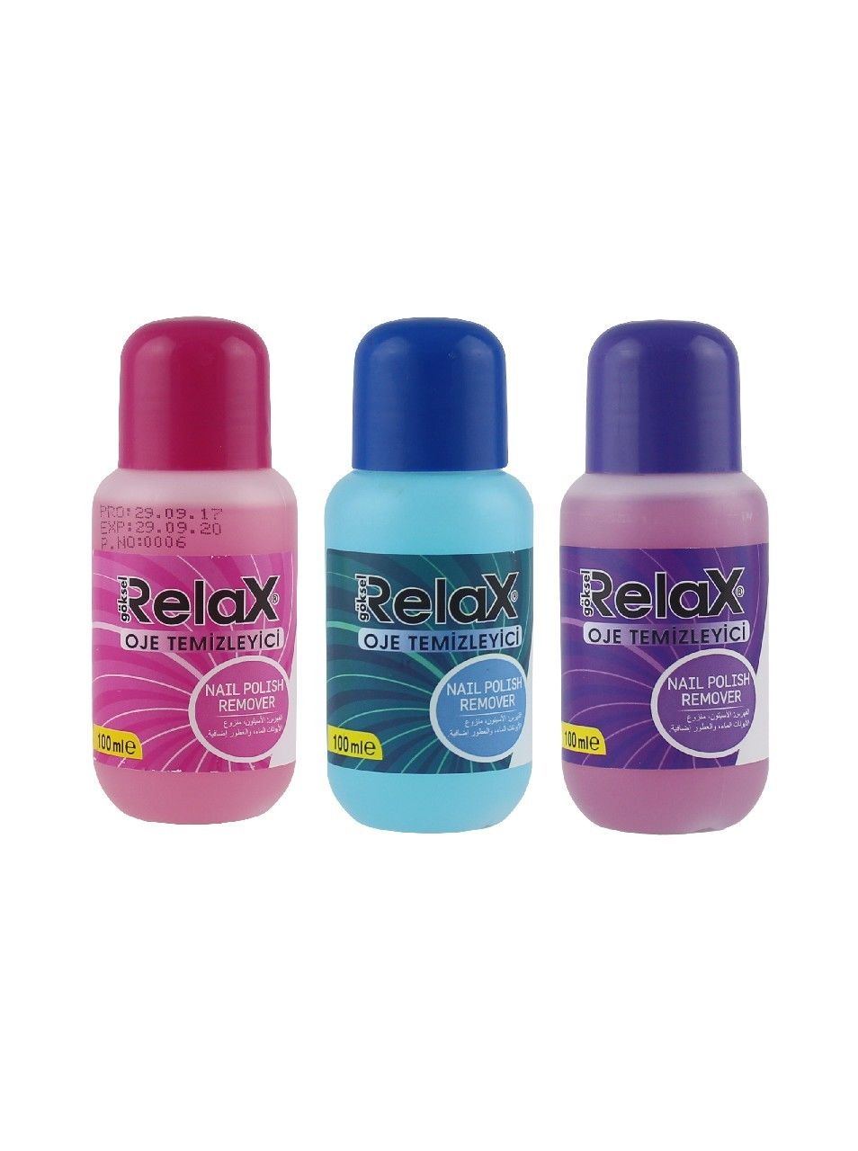 RELAX 100ML ASETON SİLİNDİR