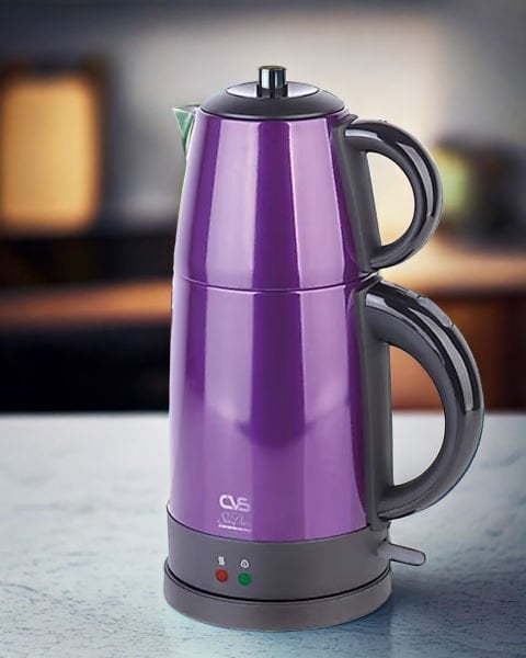 CVS DN 1515 SUDEM DELUXE ÇELİK ÇAY MAKİNESİ MOR