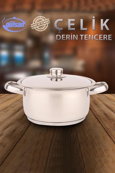 GÜLSAN 18*10 CM MEGA DERİN TENCERE