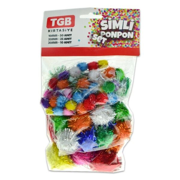 TGB SİMLİ PONPON SET 2816